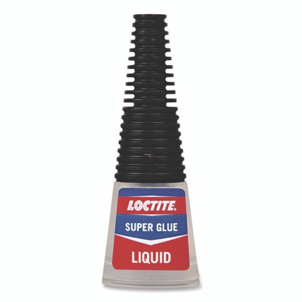 Longneck Bottle Super Glue, 0.18 oz, Dries Clear