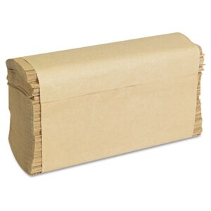 Folded Paper Towels, Multifold, 9 x 9.45, Natural, 250 Towels/Pack, 16 Packs/Carton
