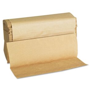 Folded Paper Towels, Multifold, 9 x 9.45, Natural, 250 Towels/Pack, 16 Packs/Carton