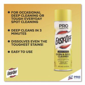 Oven and Grill Cleaner, 24 oz Aerosol, 6/Carton
