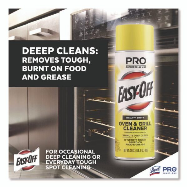 Oven and Grill Cleaner, 24 oz Aerosol, 6/Carton - Image 5