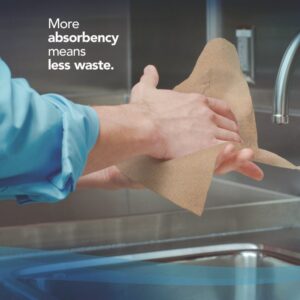 Essential Hard Roll Towels for Business, 1-Ply, 8" x 800 ft, 1.5" Core, Natural, 12 Rolls/Carton