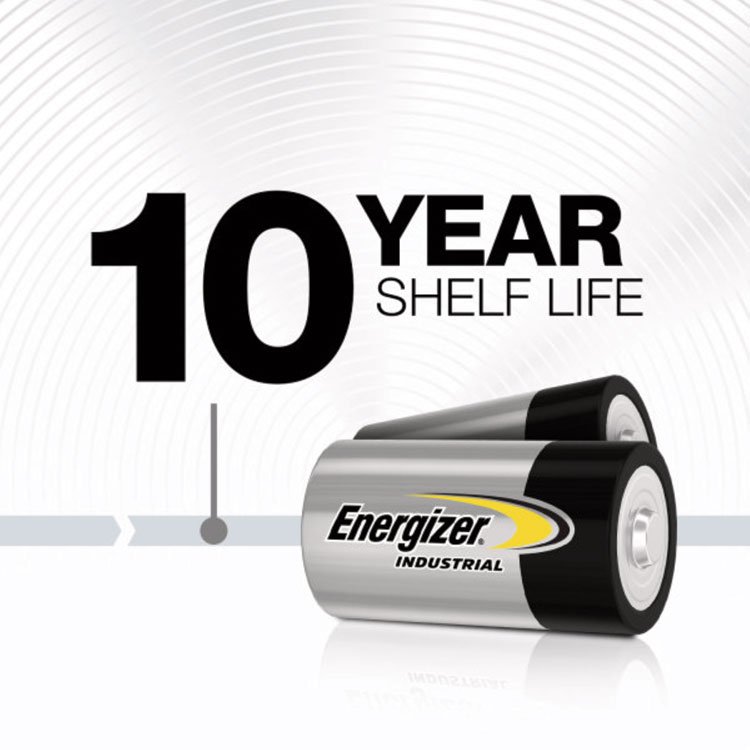 Energizer® Industrial® Alkaline D Batteries
