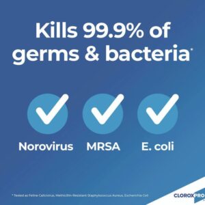 Concentrated Germicidal Bleach, Regular, 121 oz Bottle, 3/Carton