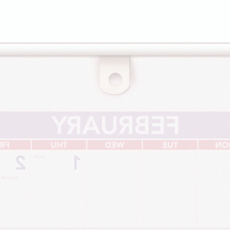 Yearly Wall Calendar, 24 x 36, White Sheets, 12-Month (Jan to Dec): 2025