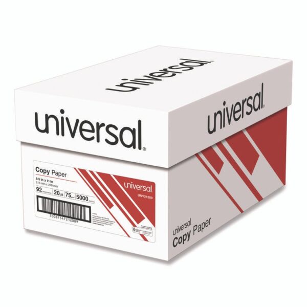 Copy Paper, 92 Bright, 20 lb Bond Weight, 8.5 x 11, White, 500 Sheets/Ream, 10 Reams/Carton, 40 Cartons/Pallet - Image 3