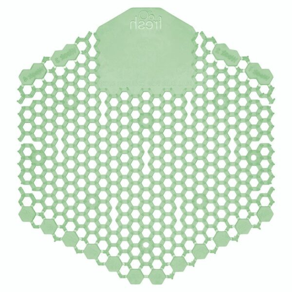 Wave 3D Urinal Deodorizer Screen, Cucumber Melon Scent, Green, 10/Box - Image 3