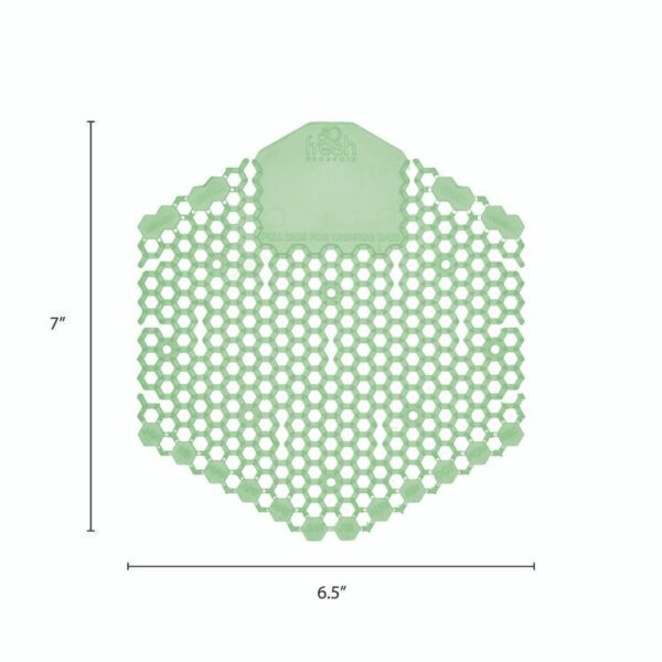 Wave 3D Urinal Deodorizer Screen, Cucumber Melon Scent, Green, 10/Box - Image 4