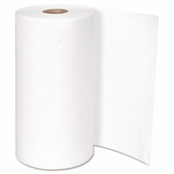 Kitchen Roll Towel, 2-Ply, 11 x 8.5, White, 250/Roll, 12 Rolls/Carton