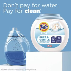 Pods, HE Compatible, Unscented, 81 Pods/Tub, 4 Tubs Carton