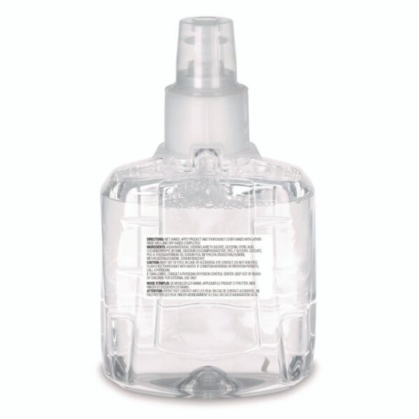 Clear and Mild Foam Handwash Refill, For LTX-12 Dispenser, Fragrance-Free, 1,200 mL, 2/Carton - Image 2