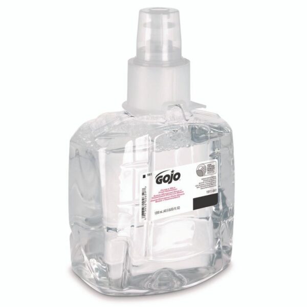 Clear and Mild Foam Handwash Refill, For LTX-12 Dispenser, Fragrance-Free, 1,200 mL, 2/Carton - Image 3