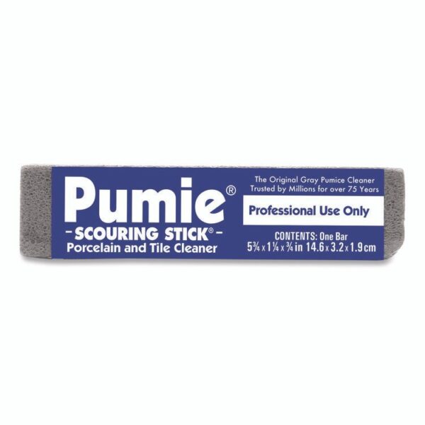 Scouring Stick, 5.75 x 1.25, Gray, Dozen