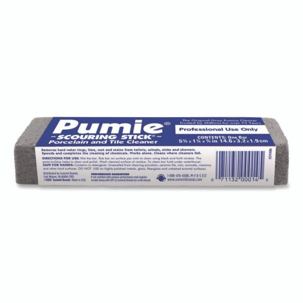 Scouring Stick, 5.75 x 1.25, Gray, Dozen - Image 2