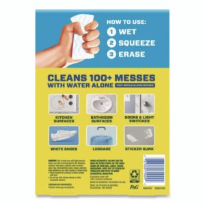 Magic Eraser, 2.3 x 4.6, 1" Thick, White, 6/Pack, 6 Packs/Carton