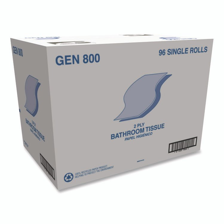 Bath Tissue, Septic Safe, 2-Ply, White, 420 Sheets/Roll, 96 Rolls/Carton - Image 3