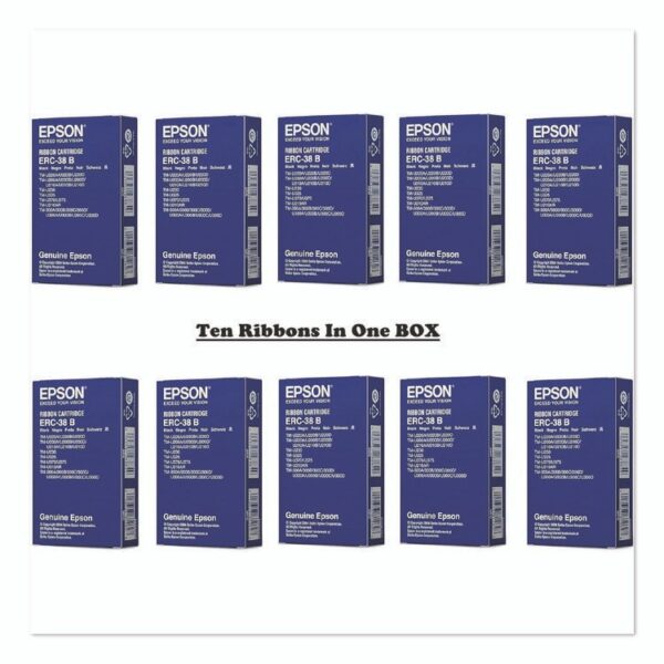 Epson® ERC38B, ERC38BR Cash Register Ribbon