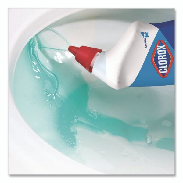 Toilet Bowl Cleaner with Bleach, Fresh Scent, 24 oz Bottle, 12/Carton - Image 3