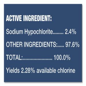 Toilet Bowl Cleaner with Bleach, Fresh Scent, 24 oz Bottle, 12/Carton