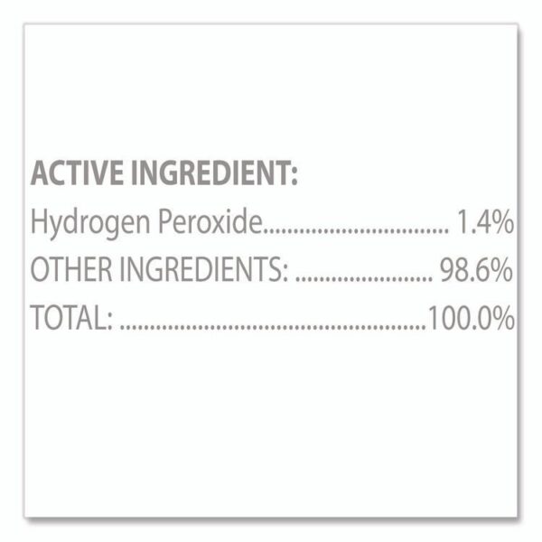 Hydrogen Peroxide Cleaner Disinfectant Wipes, 5.75 x 6.75, Unscented, White, 155/Canister, 6 Canisters/Carton - Image 10