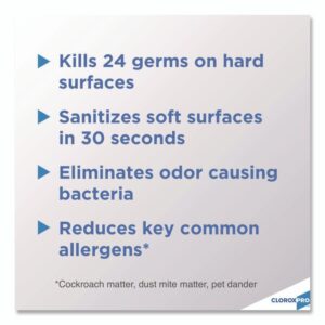 4-in-One Disinfectant and Sanitizer, Citrus, 14 oz Aerosol Spray, 12/Carton
