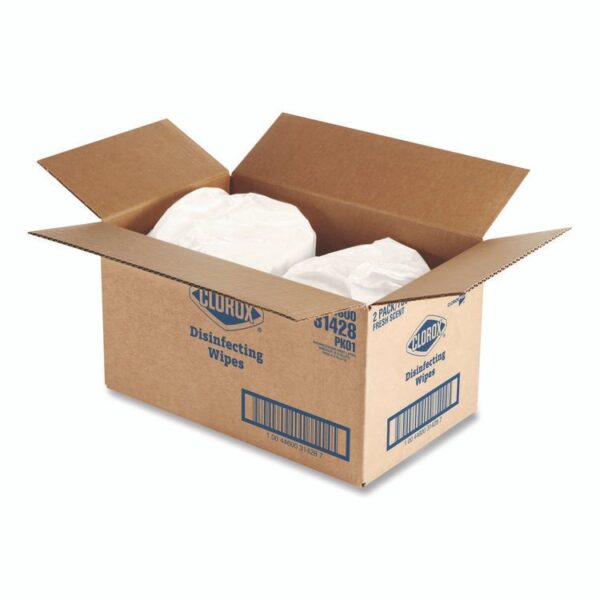 Disinfecting Wipes, 1-Ply, 7 x 8, Fresh Scent, White, 700/Bag Refill, 2 Bags/Carton - Image 10