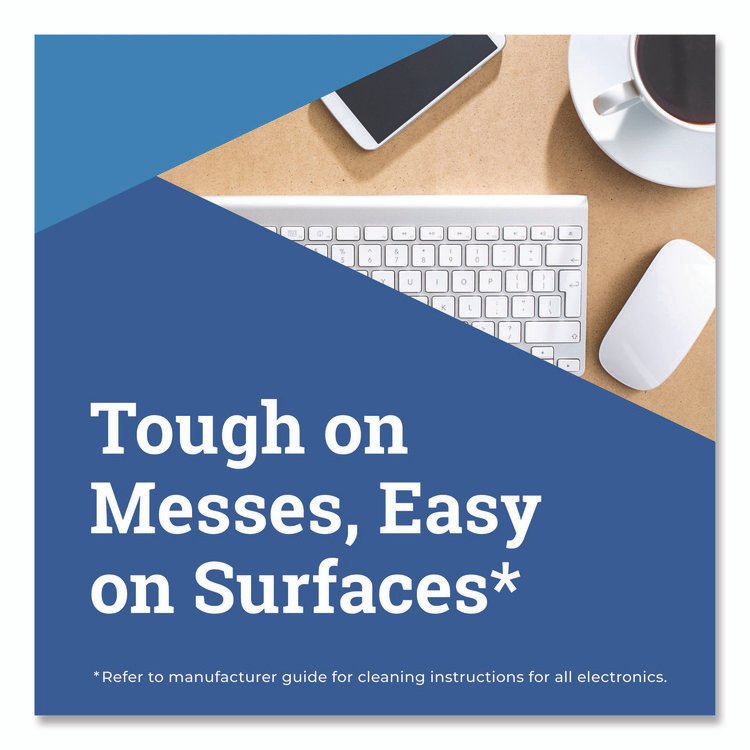 Disinfecting Wipes, 1-Ply, 7 x 8, Fresh Scent, White, 700/Bucket - Image 5