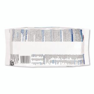 Bleach Germicidal Wipes, Disinfectant Wipes, 1-Ply, 6.75 x 9, Unscented, White, 100 Wipes/Flex-Pack, 6 Flex-Packs/Carton