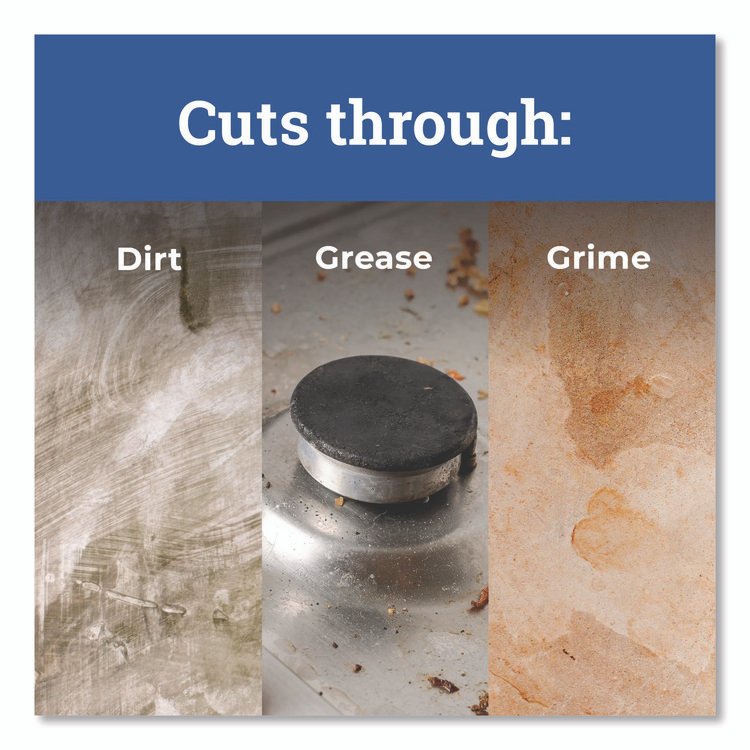 CloroxPro Multi-Surface Cleaner Concentrated, Lemon Fresh Scent, 80 oz Bottle, 3/Carton - Image 10