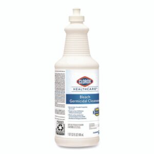 Bleach Germicidal Cleaner, 32 oz Pull-Top Bottle, 6/Carton