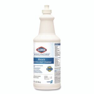 Bleach Germicidal Cleaner, 32 oz Pull-Top Bottle, 6/Carton