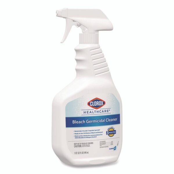 Bleach Germicidal Cleaner, 32 oz Spray Bottle, 6/Carton - Image 3