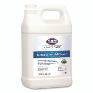 Bleach Germicidal Cleaner, 128 oz Refill Bottle, 4/Carton