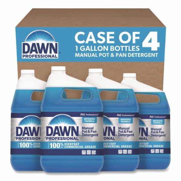 Manual Pot/Pan Dish Detergent, Original, 4/Carton