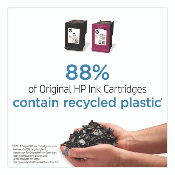 HP 63XL, (F6U64AN) High-Yield Black Original Ink Cartridge - Image 2