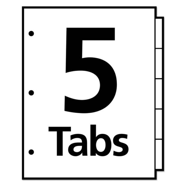 Avery® Write & Erase Big Tab Paper Dividers