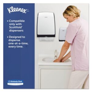 Premiere Folded Towels, 1-Ply, 9.4 x 12,4, White, 120/Pack, 25 Packs/Carton