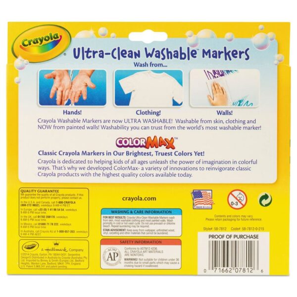 Crayola® Ultra-Clean Washable Markers