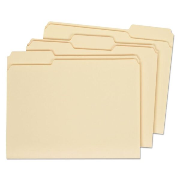 Universal® Double-Ply Top Tab Manila File Folders