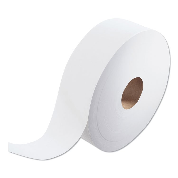 Essential Extra Soft JRT, Septic Safe, 2-Ply, White, 3.55" x 750 ft, 12 Rolls/Carton - Image 5