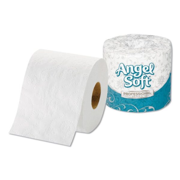 Angel Soft ps Premium Bathroom Tissue, Septic Safe, 2-Ply, White, 450 Sheets/Roll, 40 Rolls/Carton - Image 4