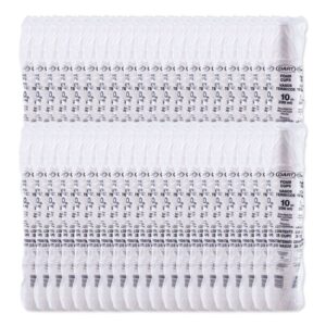 Foam Drink Cups, 10 oz, White, 25/Bag, 40 Bags/Carton