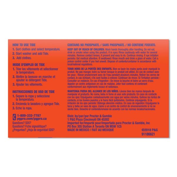 Vending-Design Powder Laundry Detergent, HE Compatible, 1.5 oz, 156/Carton - Image 2