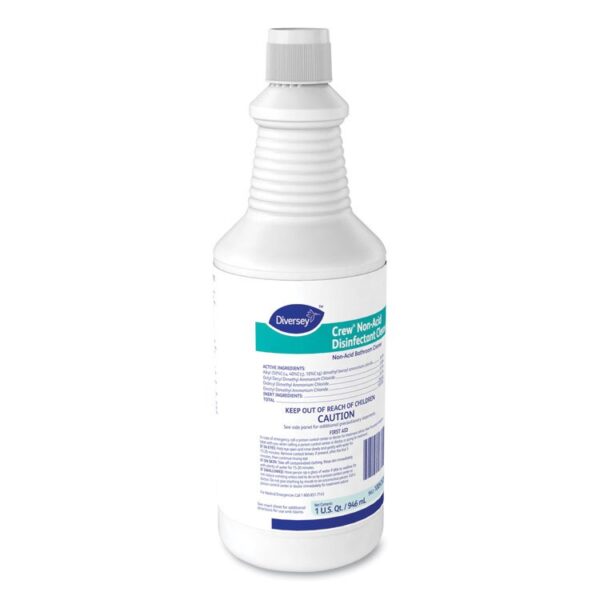 Crew Neutral Non-Acid Bowl and Bathroom Disinfectant, 32 oz Squeeze Bottle, 12/Carton - Image 5