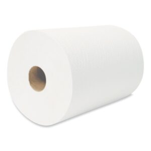 10 Inch TAD Roll Towels, 1-Ply, 10" x 550 ft, White, 6 Rolls/Carton