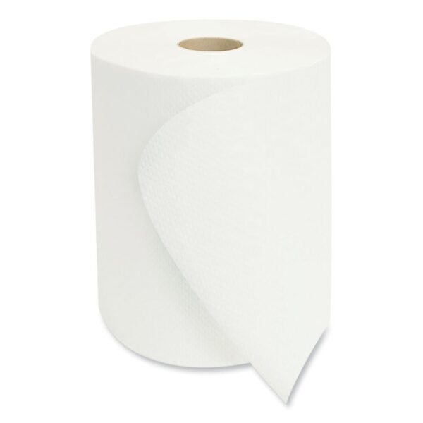 Morsoft Universal Roll Towels, 1-Ply, 8" x 800 ft, White, 6 Rolls/Carton - Image 5