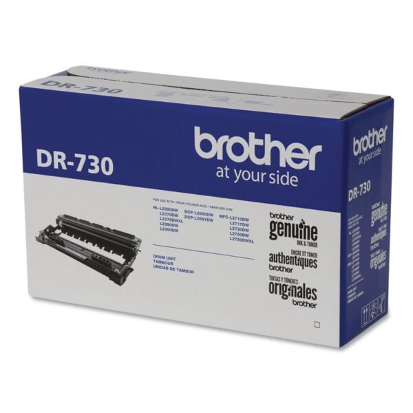 DR730 Drum Unit, 12,000 Page-Yield, Black - Image 3