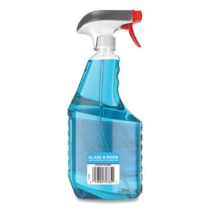 Ammonia-D Glass Cleaner, Fresh, 32 oz Spray Bottle, 8/Carton