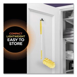 Heavy Duty Dusters with Extendable Handle, Plastic Handle Extends to 3 ft, 1 Handle and 3 Dusters/Kit, 6 Kits/Carton