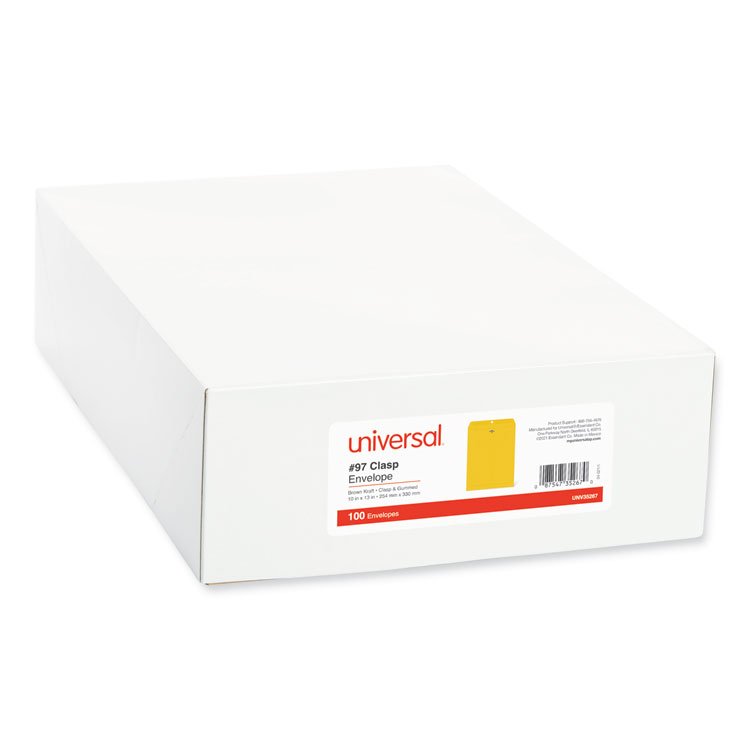 Universal® Kraft Clasp Envelope